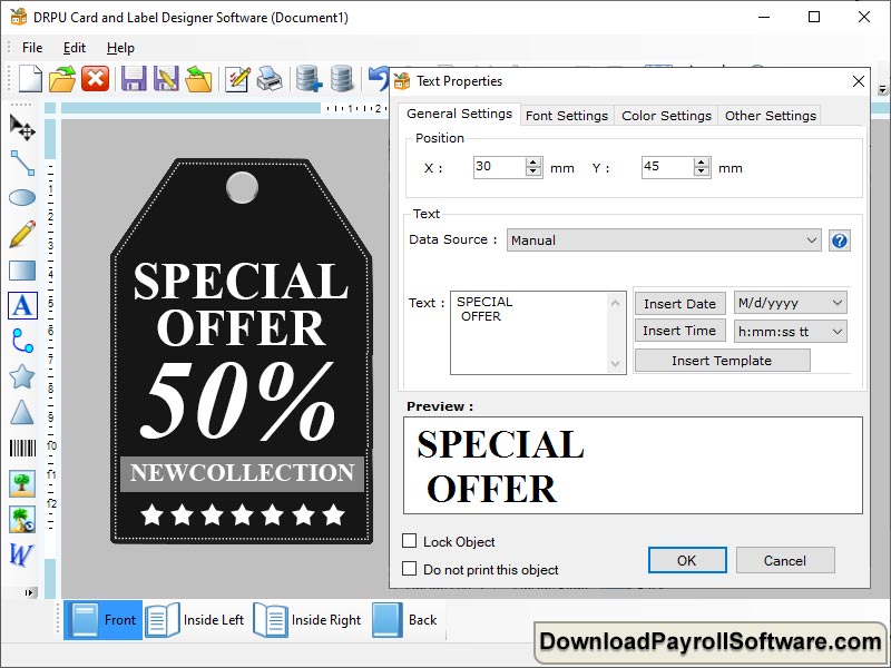 Card and Label Designing Software 8.2.1 full